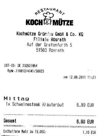 scda Hffner Kochmtze Restaurant